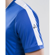 Craft Sport-Tshirt Progress Practise (100% Polyester) cobaltblau/weiss Herren